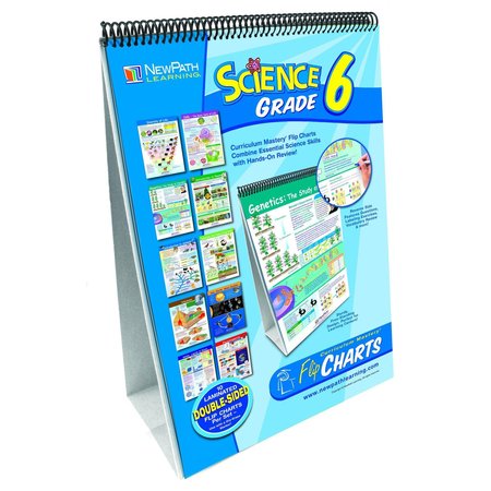 NEWPATH LEARNING Science Skills Curriculum Mastery Flip Chart, Grade 6 34-6001